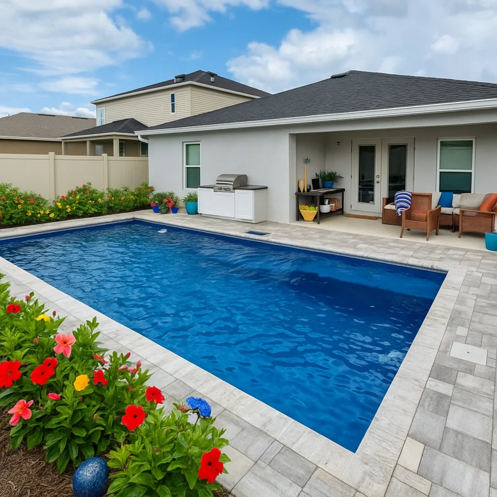 Belize Fiberglass Pool by Little bay Pool Spa