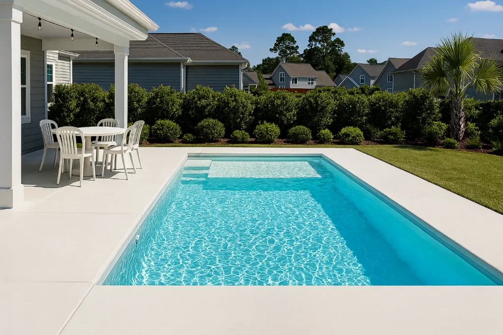 Cali Cove Fiberglass Pool Little Bay Pool Spa