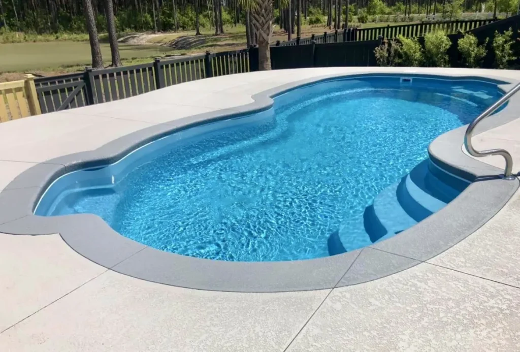 Costa Rica Fiberglass Pool by Little Bay Pool Spa